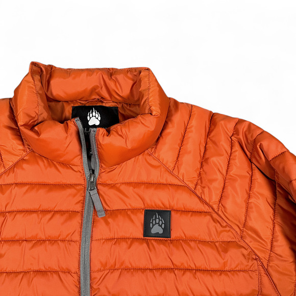 Alaskan Hardgear Jacket Adult XLT Orange Puffer Insulated Outdoor Duluth Trading - Picture 2 of 9